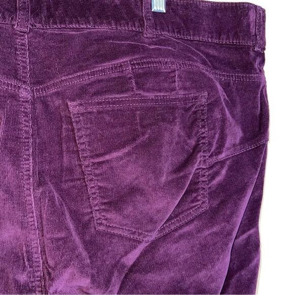 Torrid Windsor Wine Bombshell Skinny Corduroy High-Rise Jean Size 28 NWOT - Picture 5 of 12